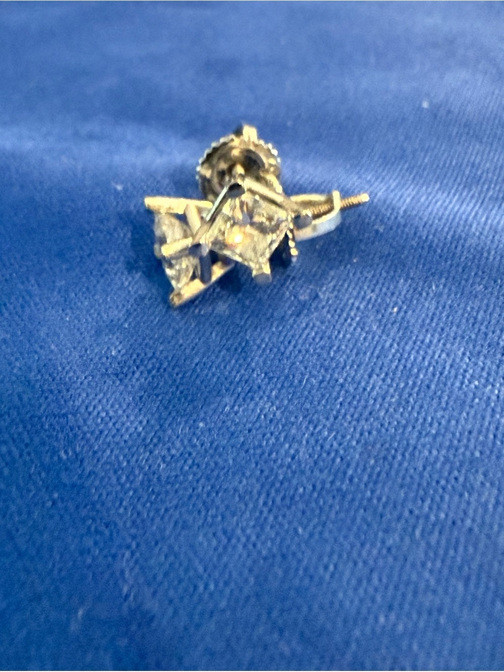 Diamond earrings. Tolkowski diamonds. Near colorless.